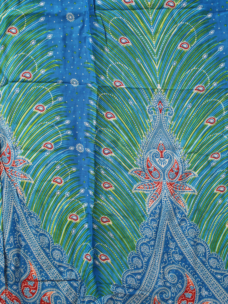 Harem Pant, Feather Print