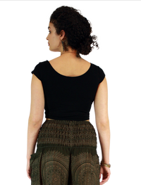 Om Crop Top