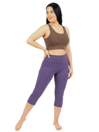 High Waisted Legging, Capri